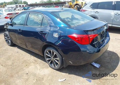 2017 Toyota Corolla Se из США, поврежденный, VIN 2T1BURHEXHC926196